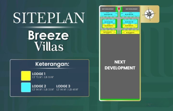 Dijual Rumah Modern Minimalis di Cluster Breeze Villas Puri Surya Jaya, Sidoarjo - Thumbnail 2