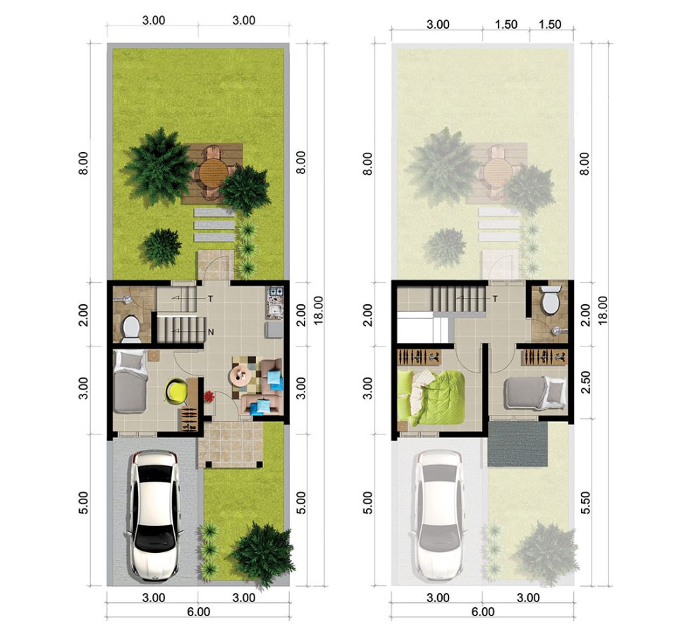 Dijual Rumah Baru 2Lantai Premium Lokasi di Cluster Valencia Strait Puri Surya Jaya, Gedangan - Thumbnail 2