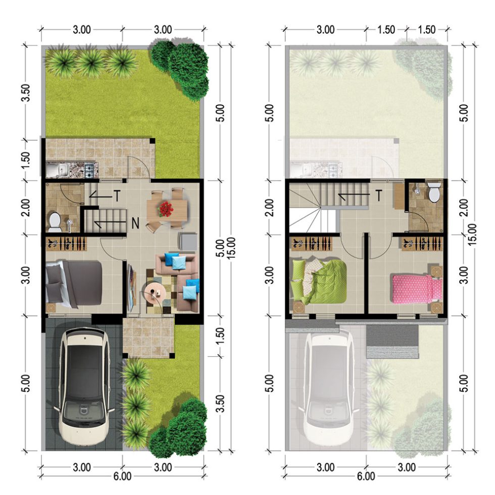 Dijual Rumah Baru 2 Lantai dengan Konsep Modern Klasik di Cluster Vancouver Puri Surya Jaya, Sidoarjo - Thumbnail 4
