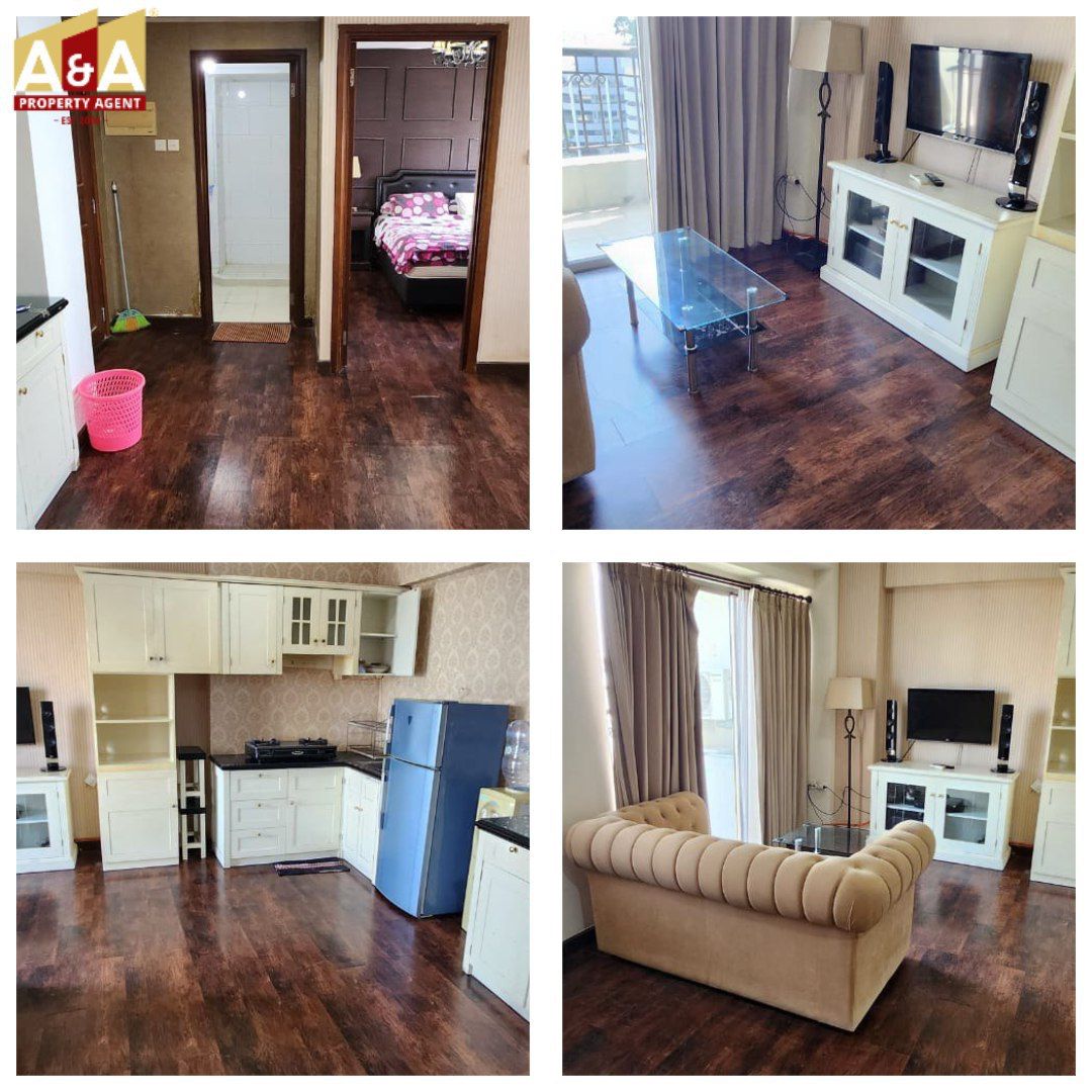 Jual Unit Apartemen 2 BR Full Furnished Waterplace Pakuwon Indah Surabaya Barat - Image 1