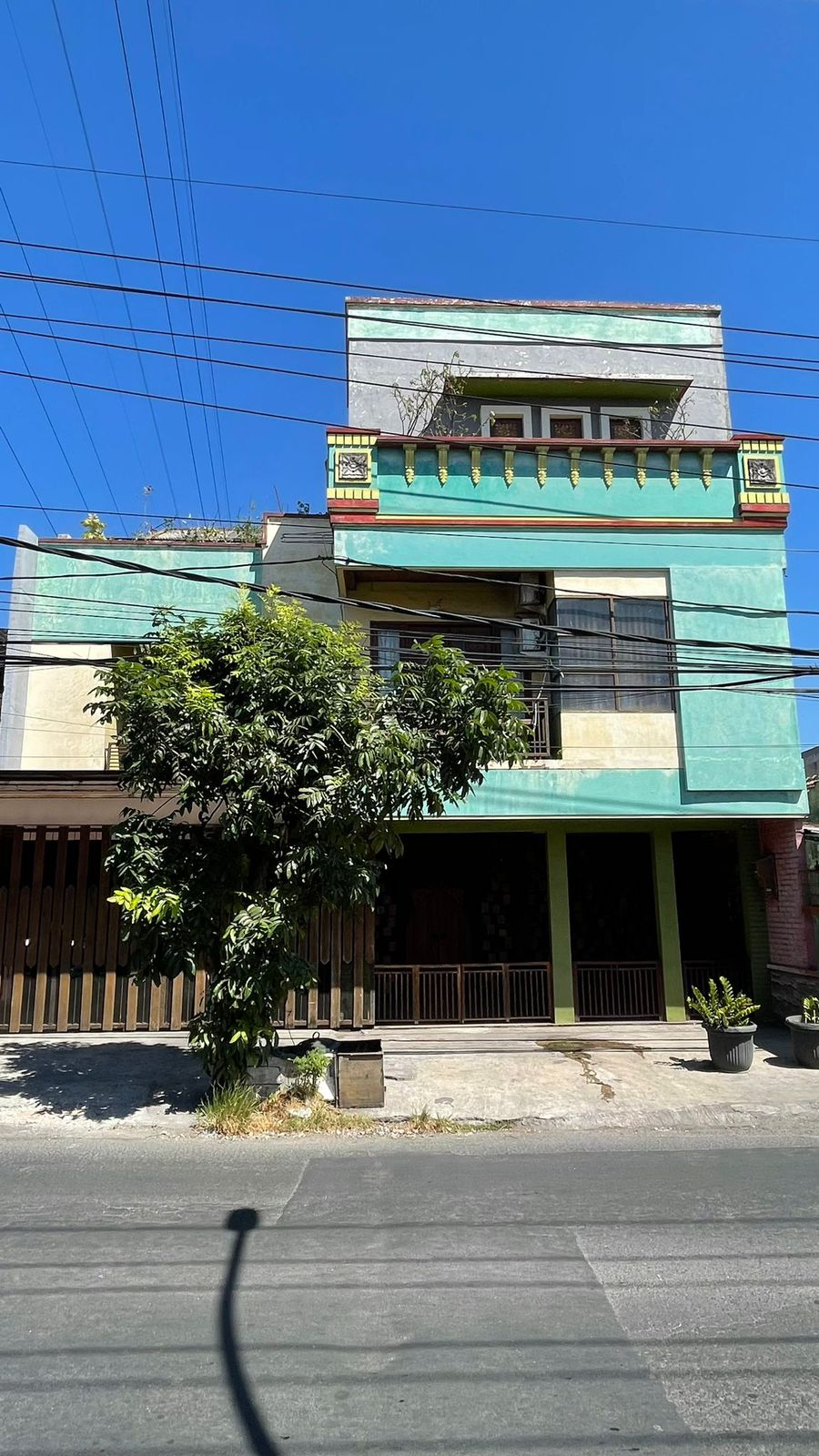 DIJUAL Rumah 3 Lantai, Nol Jalan Raya, Cocok Usaha, Raya Lontar, Sambikerep, Surabaya Barat