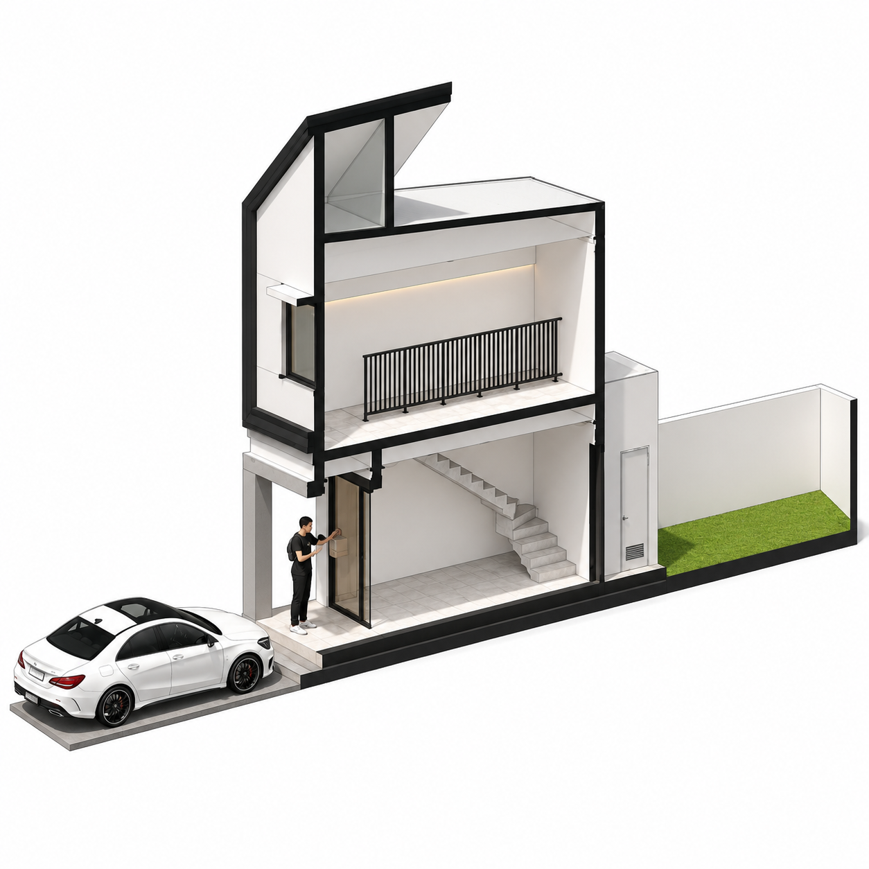 Terrace Plaza Two Storey - Gambar 1