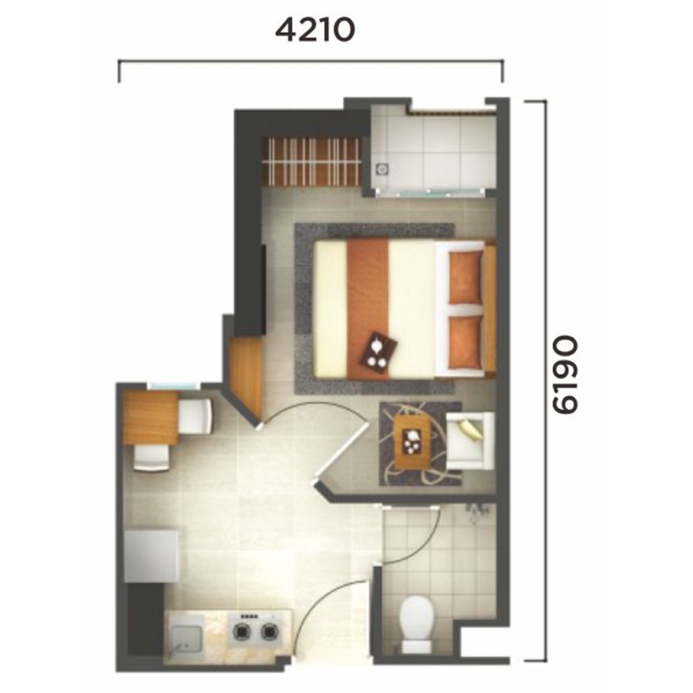 JUNIOR 1 BEDROOM - Gambar 1